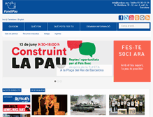 Tablet Screenshot of fundipau.org